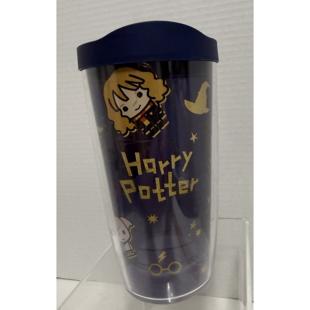 Tervis Harry Potter 16 oz Tumbler Navy Lid Wizarding World Characters USA